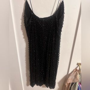 Embellished Mini Dress